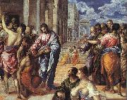 El Greco The Miracle of Christ Healing the Blind oil painting picture wholesale
